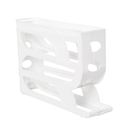 Automatic Egg Roller Rack Space Saving Plastic Organizer