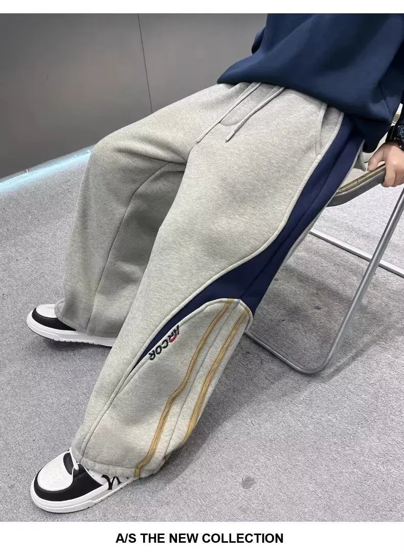 Boys Cargo Pants Spring Autumn Sport Trousers