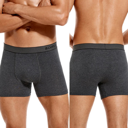 Men's Cotton Boxer Shorts Underwear Set of 5