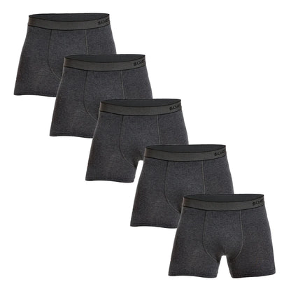 Men's Cotton Boxer Shorts Underwear Set of 5