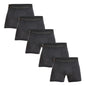 Men's Cotton Boxer Shorts Underwear Set of 5