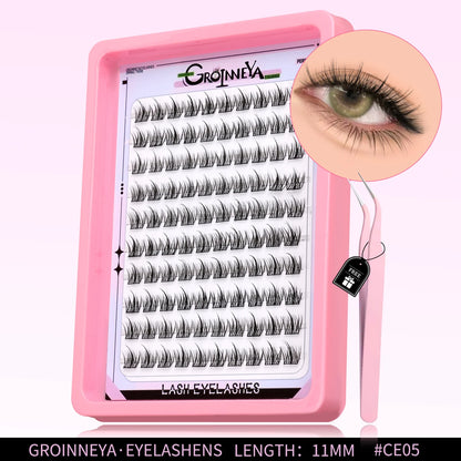 GROINNEYA C-Curl Cluster Eyelashes