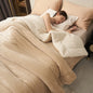 Plush Thick Winter Blanket Double Layer Milk Fleece