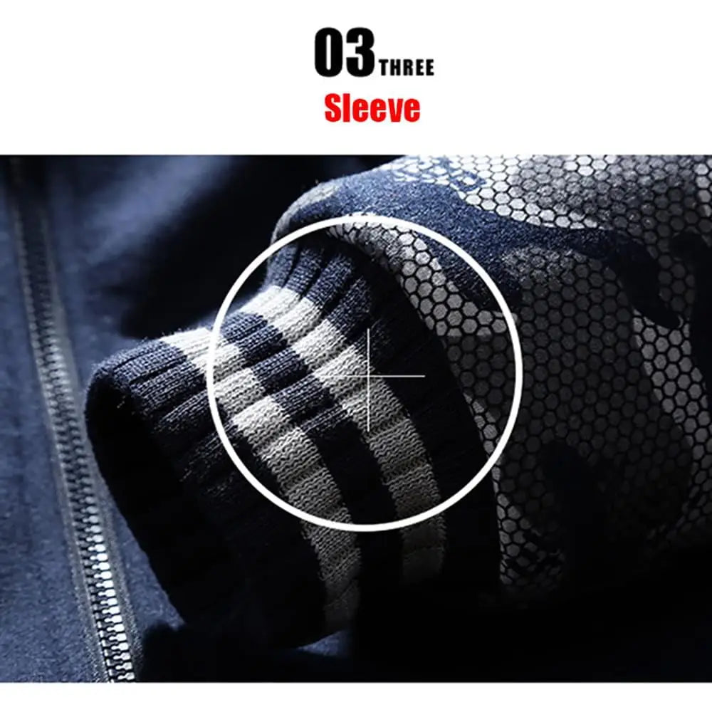 Men's Thick Fleece Hooded Winter Jacket