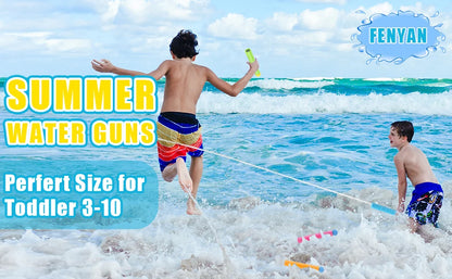 10 Packs Foam Water Guns for Kids Outdoor Fun