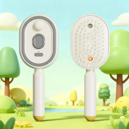Electric Steam Hair Brush with USB-C Charging