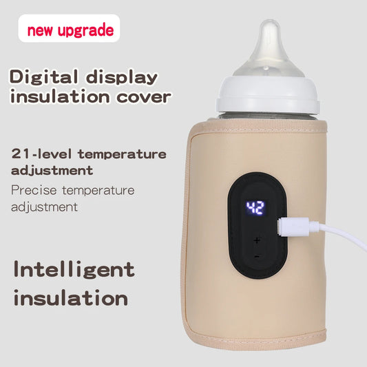 Portable USB Baby Milk Warmer for Travel
