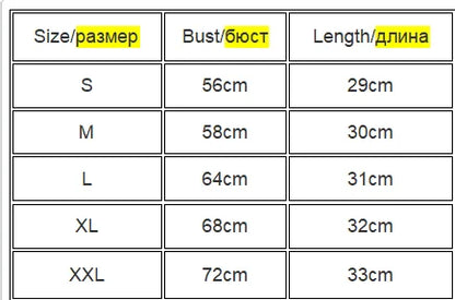 Breathable Elastic Chest Clip Vest for Women