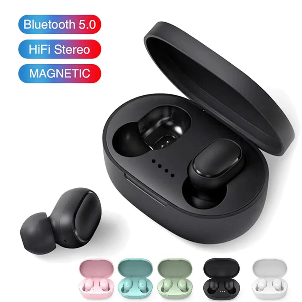 TWS A6S Wireless Bluetooth Earphones with LED Display