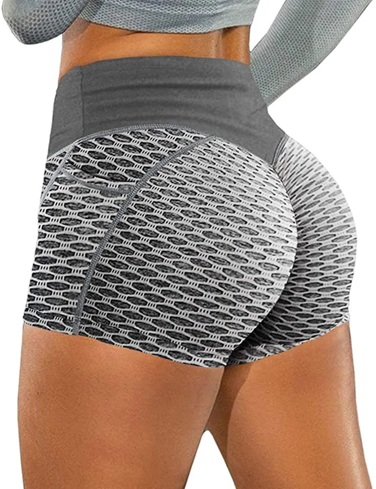 High Waist Seamless Fitness Shorts for Women