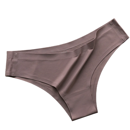 4PCS Seamless Brazilian Panties Cool Ice Silk Low Waist