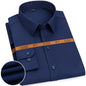 Men's Slim Fit Solid Color White Dress Shirt