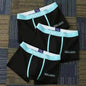 Cotton Boxer Shorts for Men 3Pcs Breathable Underwear