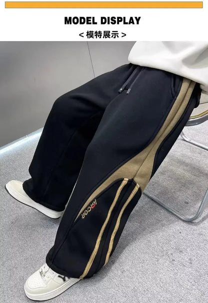 Boys Cargo Pants Spring Autumn Sport Trousers