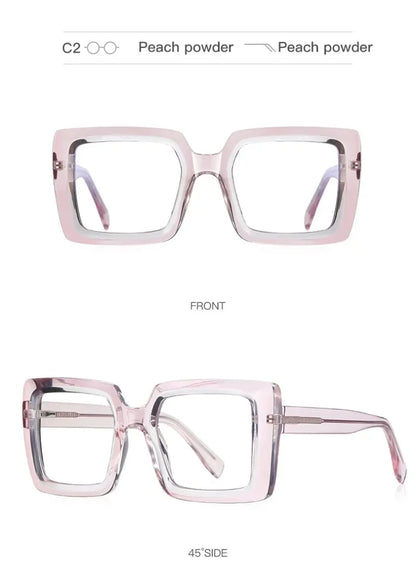 Trendy Square Large Frame Reading Glasses for Women