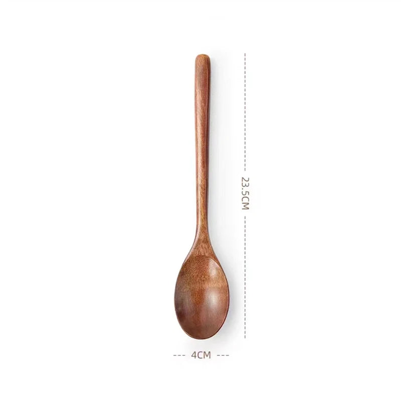 Wooden Spoon Set for Cooking and Dining