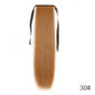 Long Straight Clip-in Ponytail Hair Extension Black