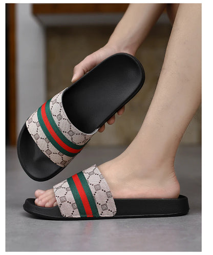 Men's Ultra Soft Non-slip PVC Slippers for Summer