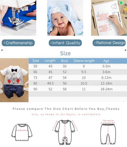 Cotton Baby Bodysuit Summer Short Sleeved Unisex