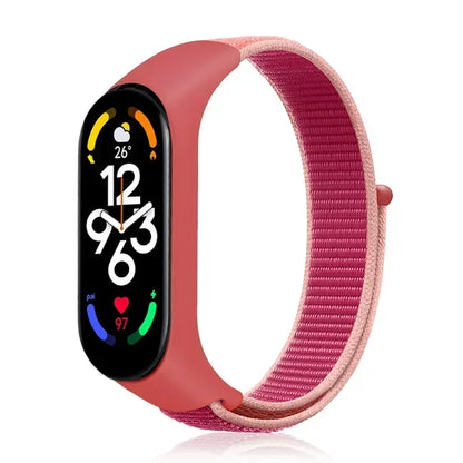 Nylon Adjustable Watchband for Xiaomi Mi Band 3 4 5 6 7