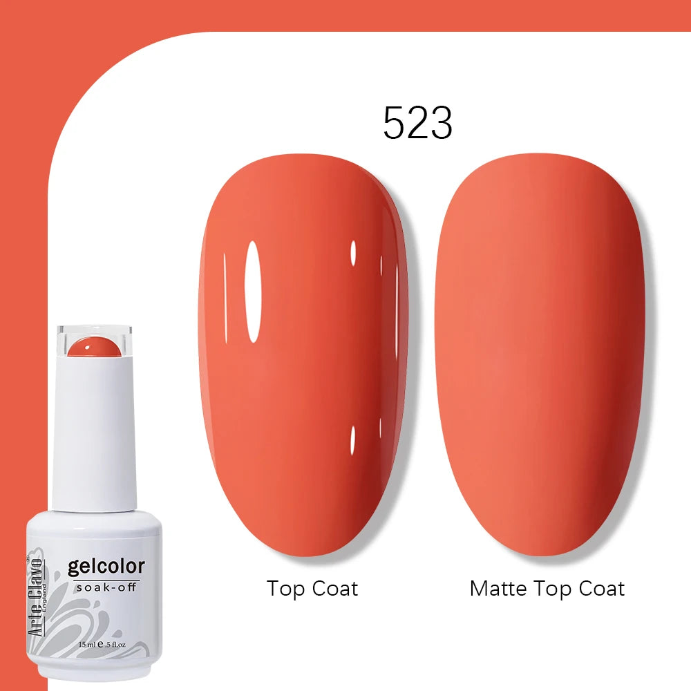 Arte Clavo 15ml UV Gel Nail Polish Summer Colors