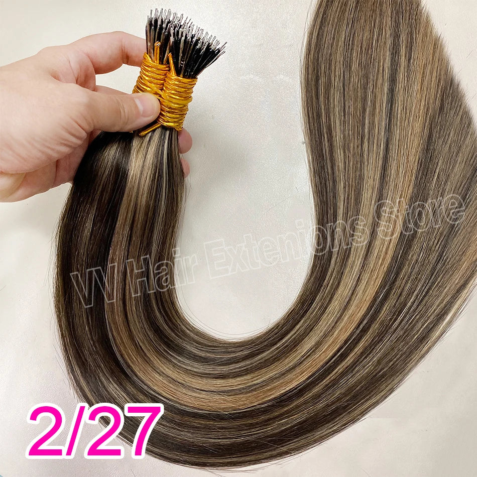 Micro Ring Ombre Human Hair Extensions 18-30 Inches