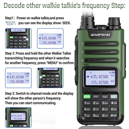 BaoFeng M-13 PRO V2 High Power Multi Band Walkie Talkie