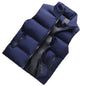 Men's Thick Windproof Sleeveless Vest Jacket