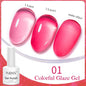 Clear 3D No Wipe Sculpture Gel Nail Polish 15ML