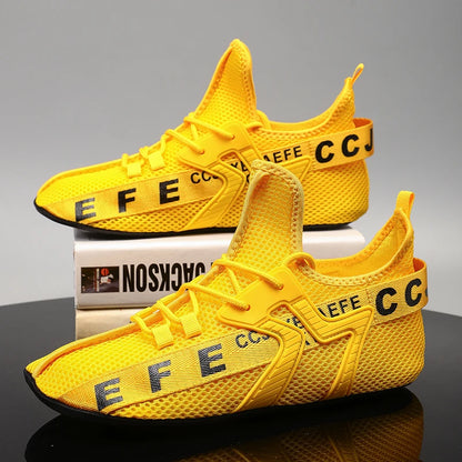 Breathable Mesh Summer Sports Sneakers for Men