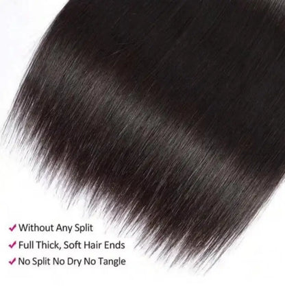 Straight Brazilian Virgin Hair Bundles 40 42 Inch