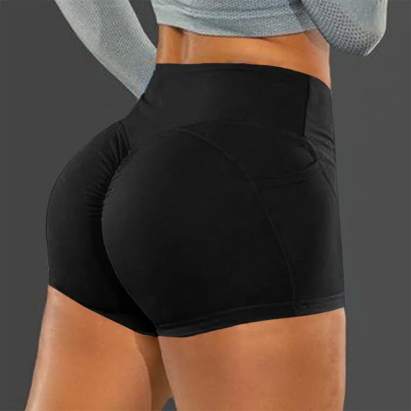 High Waist Seamless Fitness Shorts for Women
