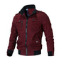 Men's Casual Cotton Windbreaker Jacket