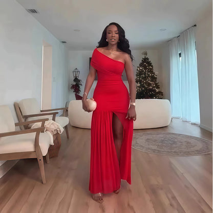 Elegant Off Shoulder Maxi Dress for Women