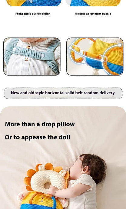 AIBEDILA Baby Anti-Fall Head Back Protector Pillow
