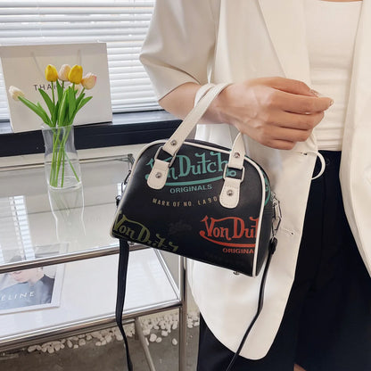 Large Capacity Crossbody Bag for Women Retro Design