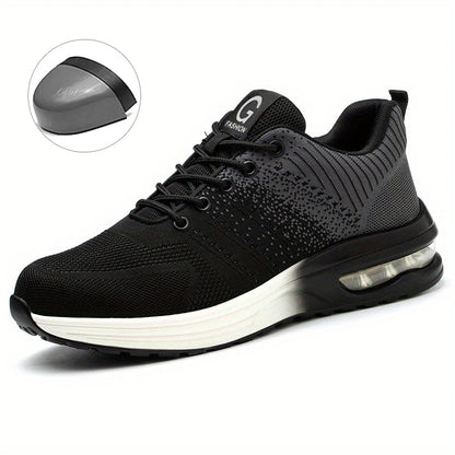 Steel Toe Blue Work Shoes for Men and Women