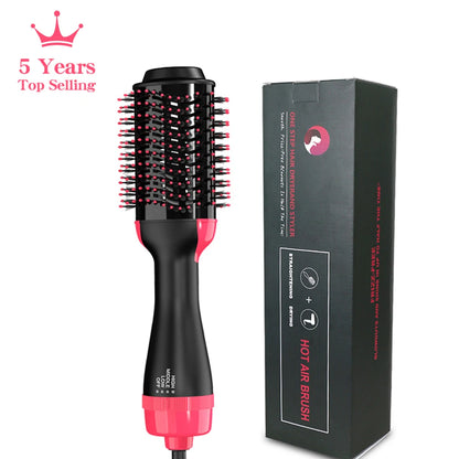 LISAPRO 3 In 1 Hot Air Brush Hair Dryer and Volumizer