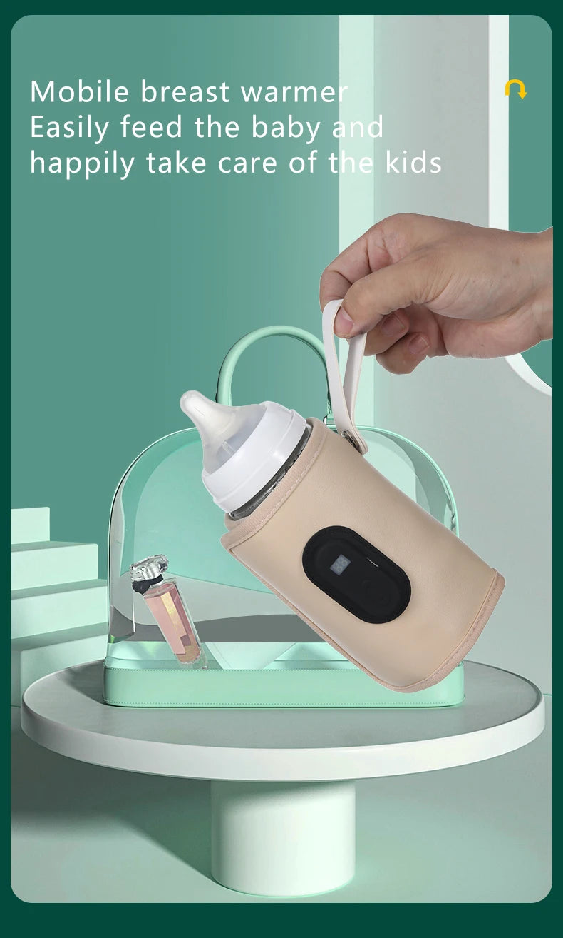 Portable USB Baby Milk Warmer for Travel