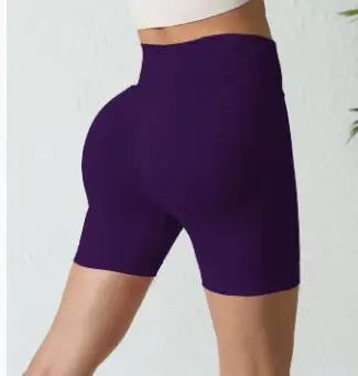 High Waist Seamless Gym Shorts for Women