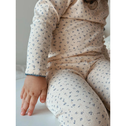 Cotton Long Sleeve T-Shirt and Pant Set for Girls