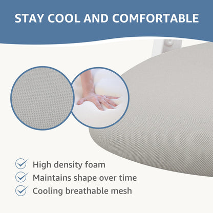 JHK Ergonomic Mesh Office Desk Chair with Adjustable Headrest
