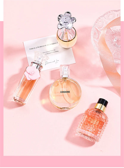 4Pcs Floral Scent Perfume Set for Women 100ml