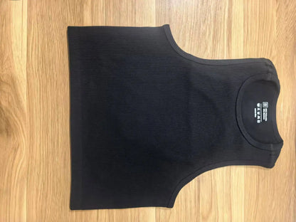 Nylon Seamless Knitted Yoga Vest for Women