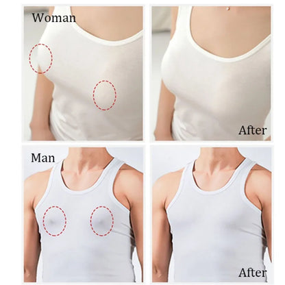 100Pcs Disposable Invisible Nipple Covers Natural Color