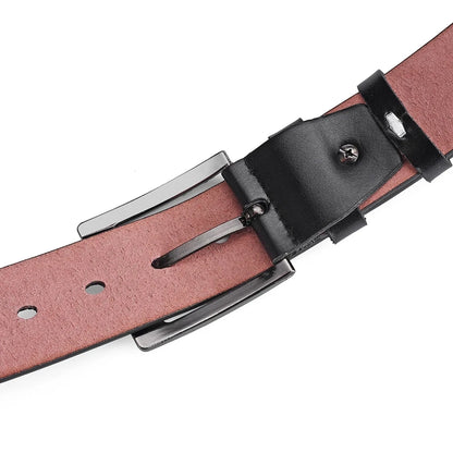 Men's Casual PU Leather Pin Buckle Belt Plus Size