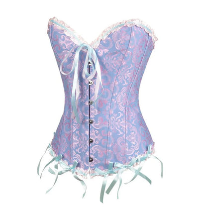 Gothic Lace Up Corset Shapewear for Women