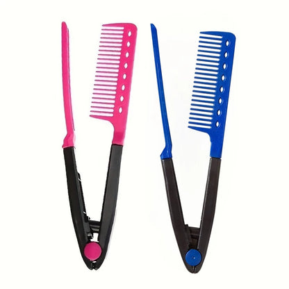 WANMEI Shaped Plastic Hair Detangling Comb