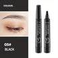 Waterproof Microblading Eyebrow Pen with 4 Split Head