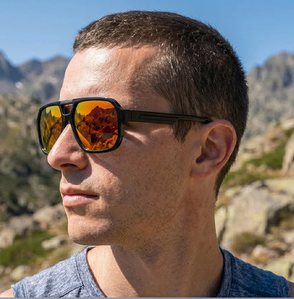 Polarized Square Sunglasses for Men and Women